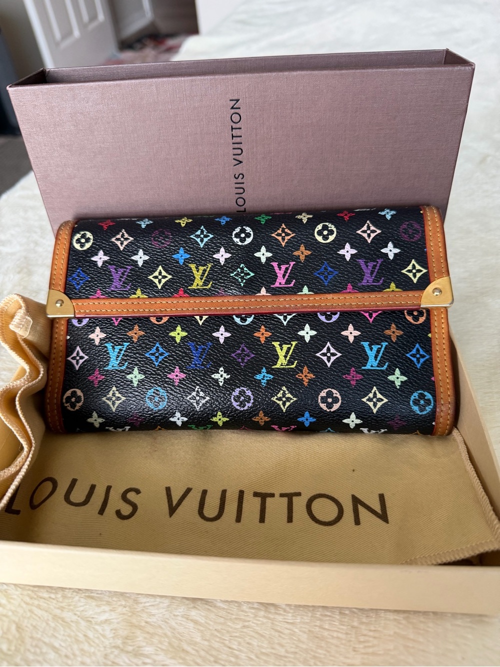 Louis Vuitton Multicolor Porte Tresor International Wallet